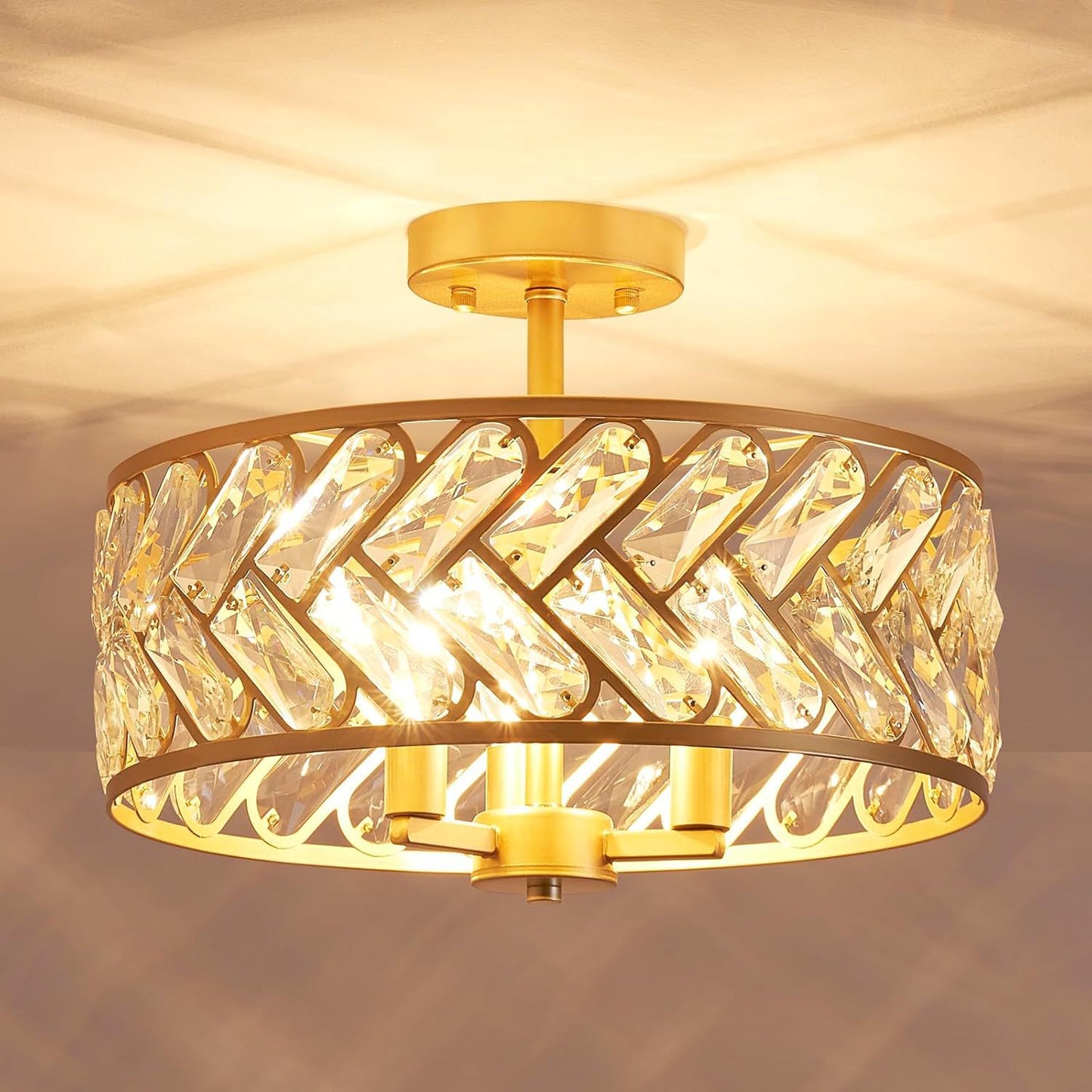 Modern Light Luxury Crystal Lamp