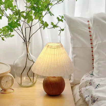 Nordic Ceramic Bedside Table Lamp with Remote Control