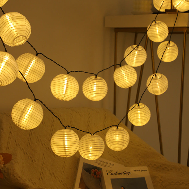 Solar Lantern String Lights Outdoor