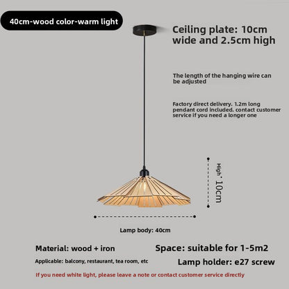 Wooden Hanging Lighting for Bar And Home