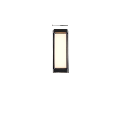 Outdoor LED Wall Light with Aluminum Body
