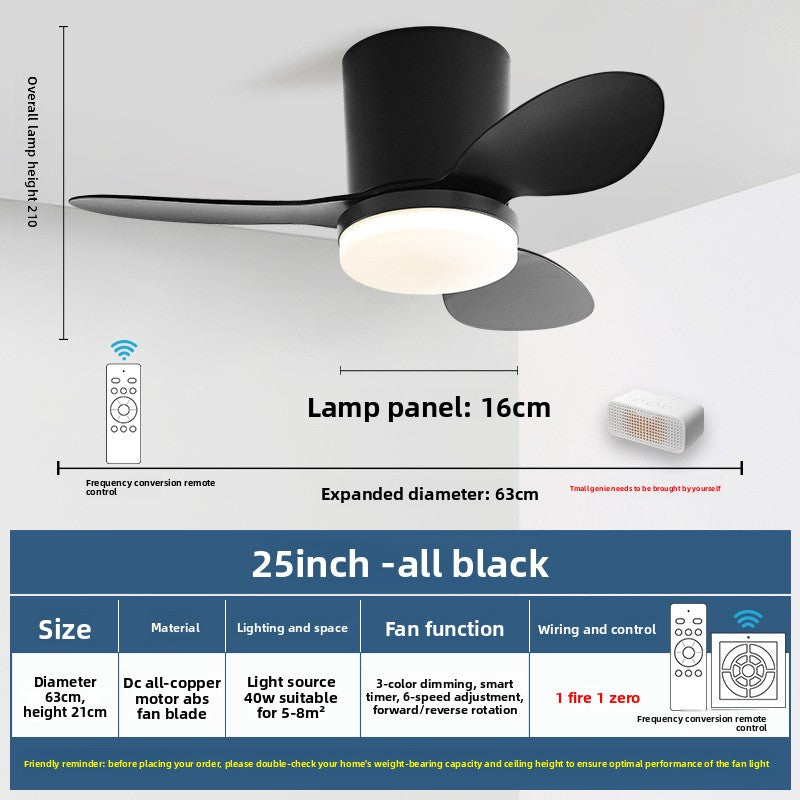 Minimalist Style Smart Ceiling Fan