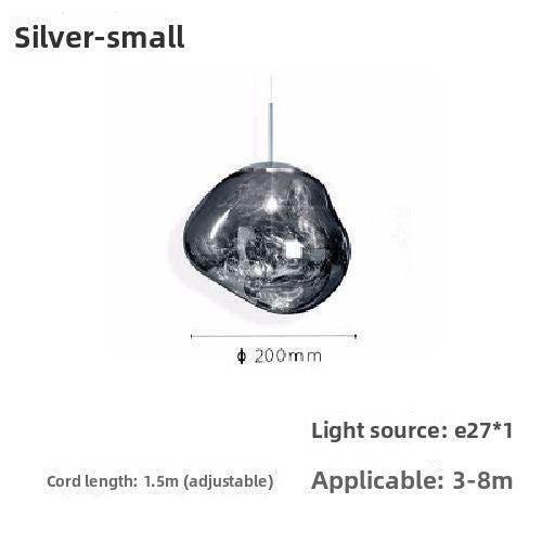 Glass Asymmetric Ceiling Lights