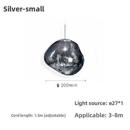 Glass Asymmetric Ceiling Lights