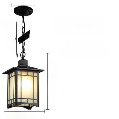 Chinese Style Outdoor Garden Pendant Light