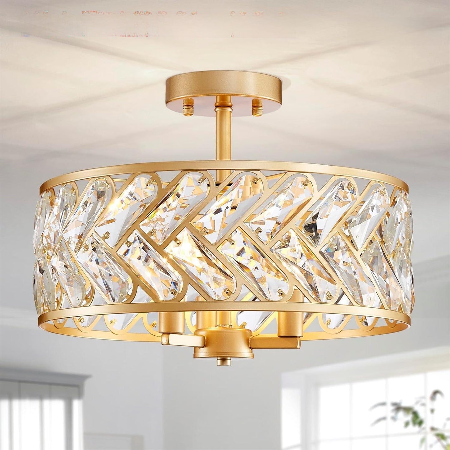 Modern Light Luxury Crystal Lamp