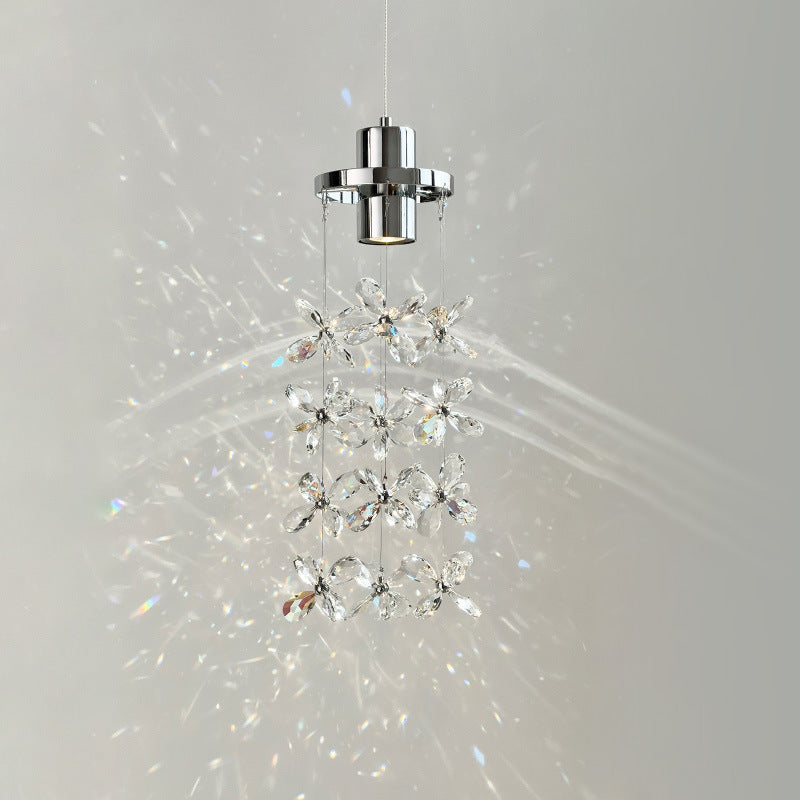French Style Crystal Pendant Light