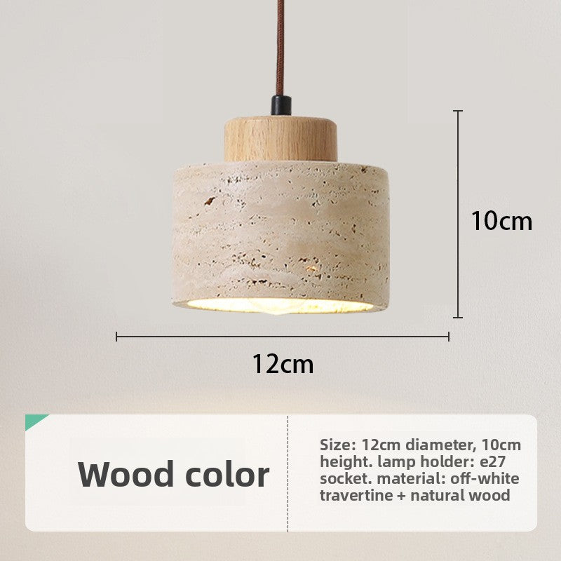 Vintage Travertine Pendant Lamp