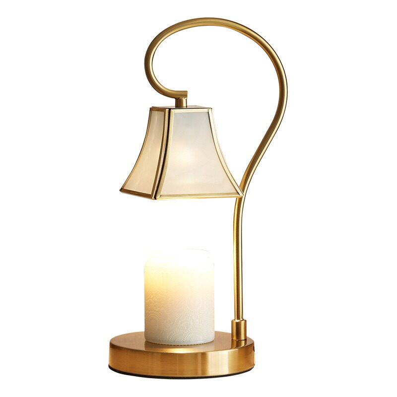 Retro Glass Wax Melting Lamp with Timer