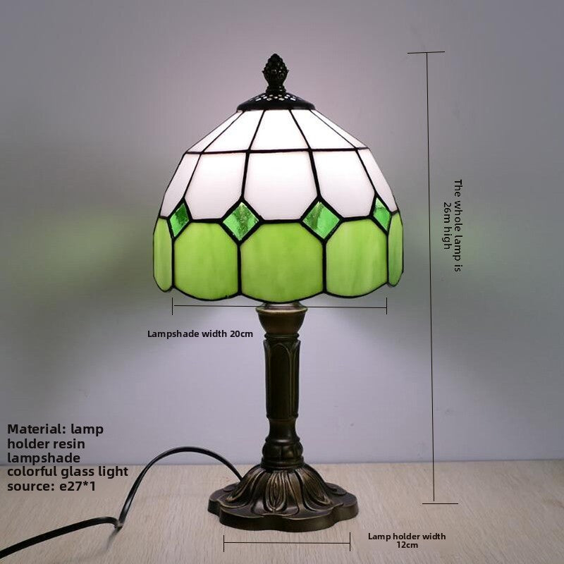 Tiffany Stained Glass Table Lamp