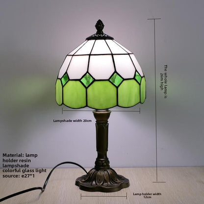 Tiffany Stained Glass Table Lamp