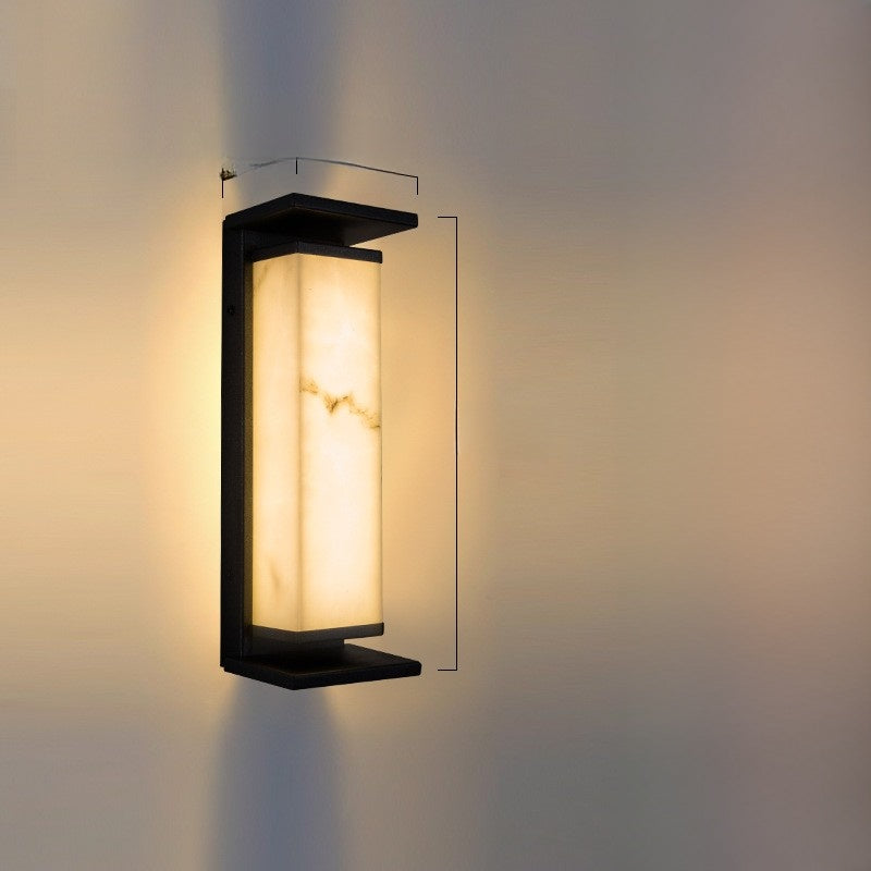 Outdoor Waterproof Block Wall Lamp