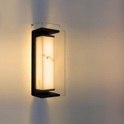 Outdoor Waterproof Block Wall Lamp