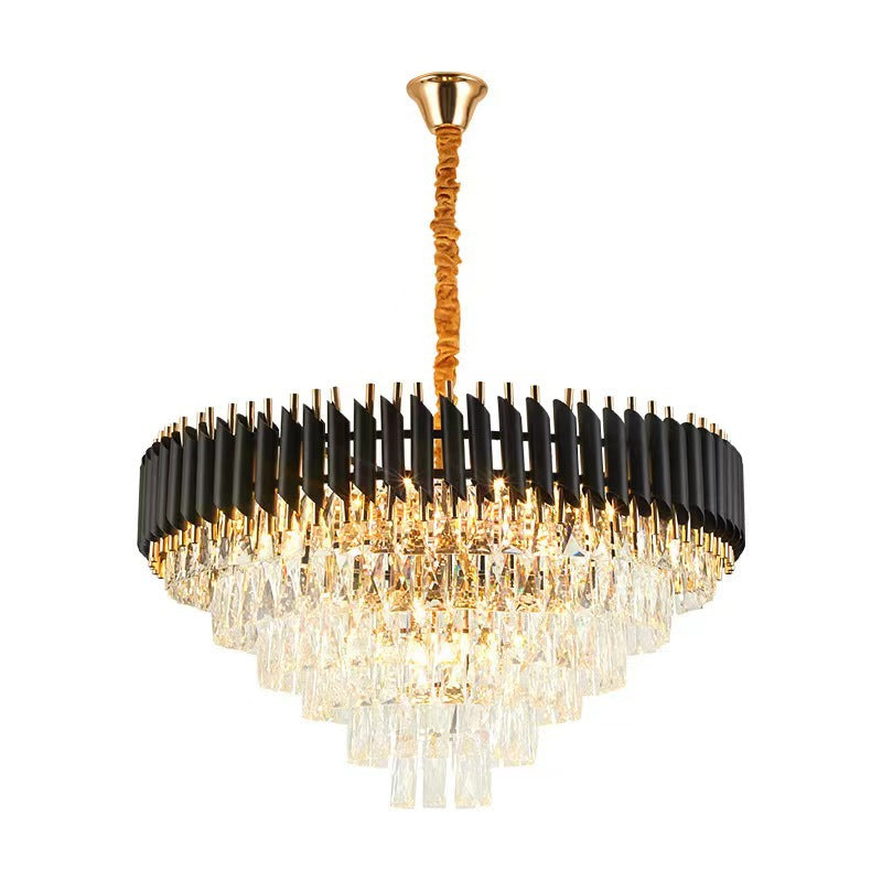 Vintage Elegant Crystal Chandelier