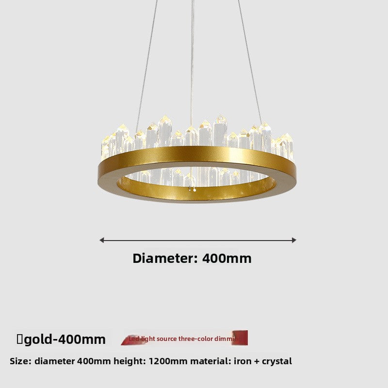 Wave-like Modern Crystal Chandelier