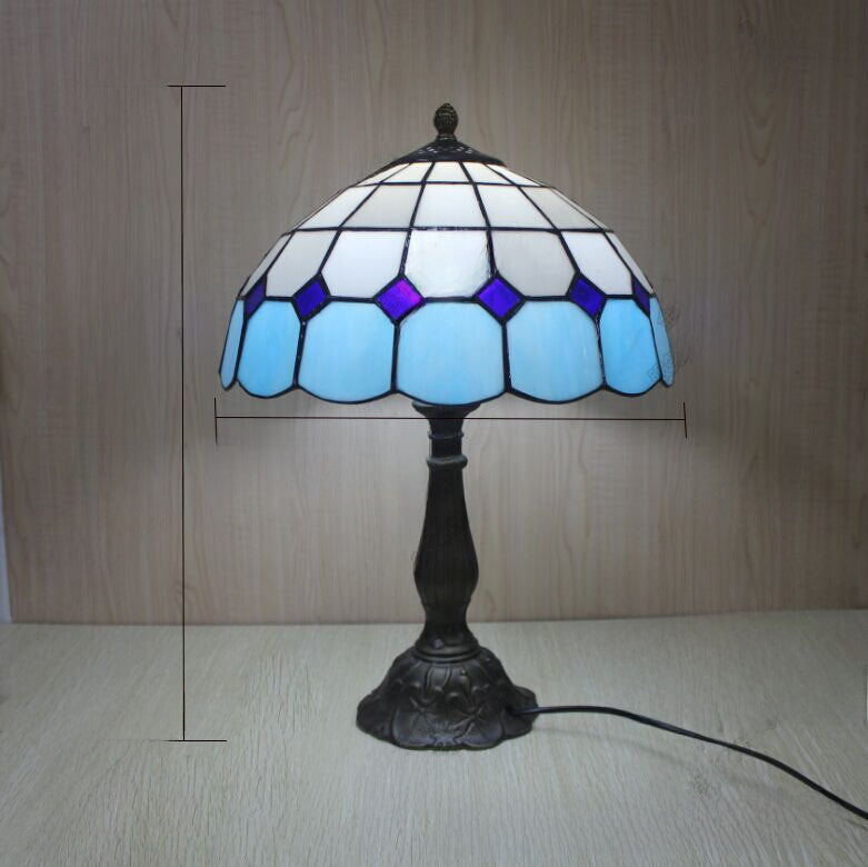 Tiffany Stained Glass Table Lamp