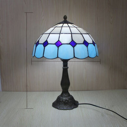 Tiffany Stained Glass Table Lamp