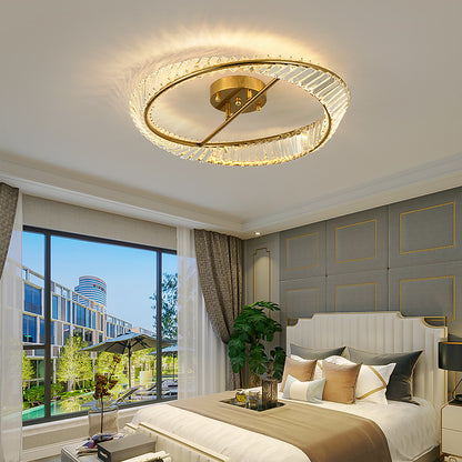 Stainless Steel Crystal Chandelier