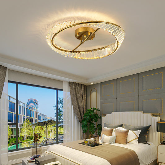Stainless Steel Crystal Chandelier