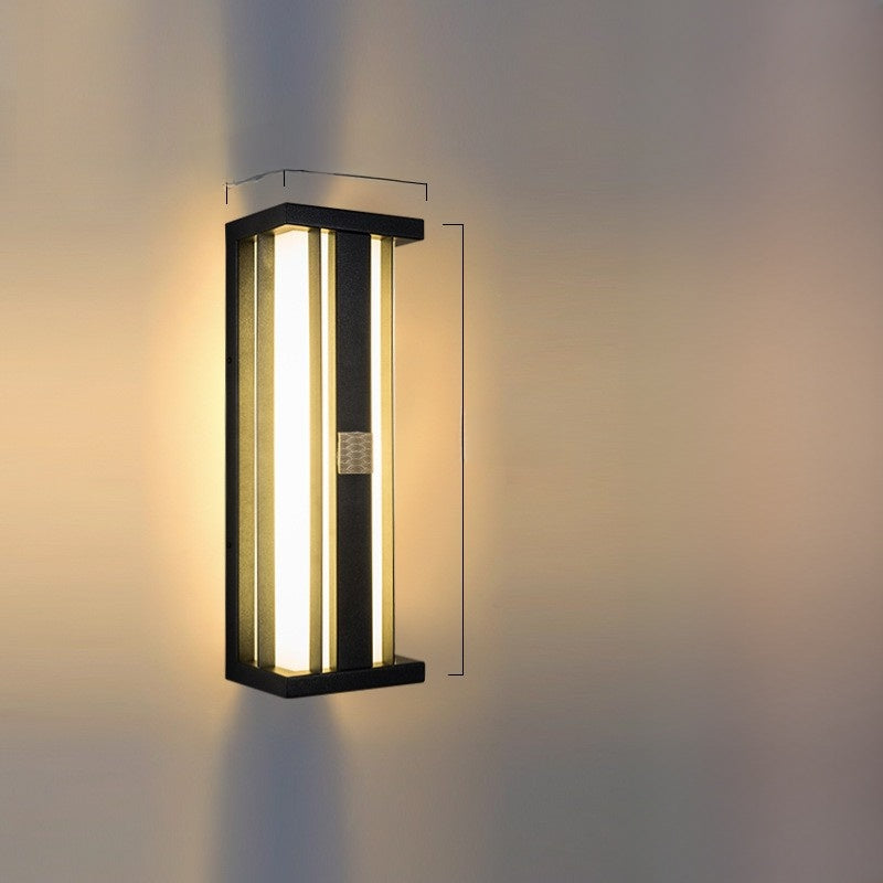 Outdoor Waterproof Block Wall Lamp