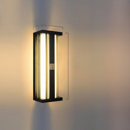 Outdoor Waterproof Block Wall Lamp
