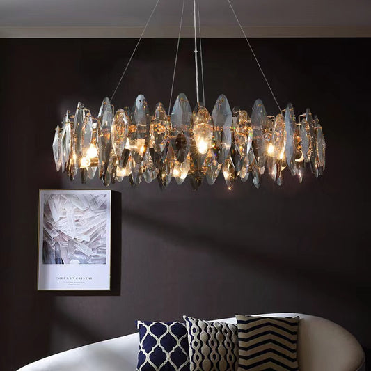 Contemporary Crystal Chandelier