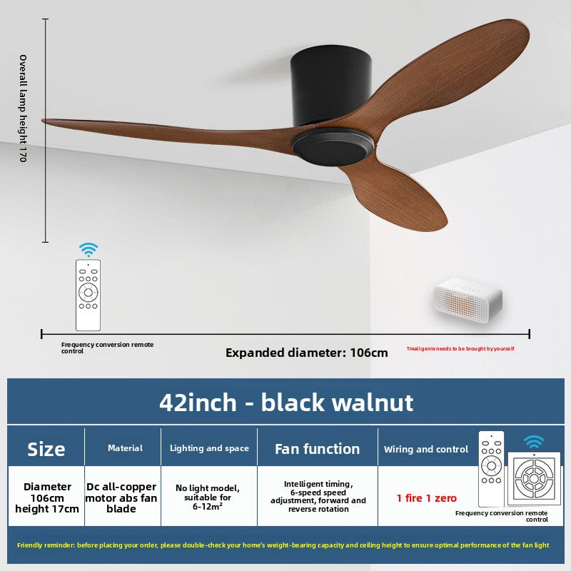 Minimalist Style Smart Ceiling Fan