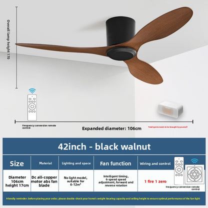 Minimalist Style Smart Ceiling Fan