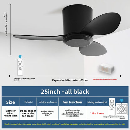 Minimalist Style Smart Ceiling Fan