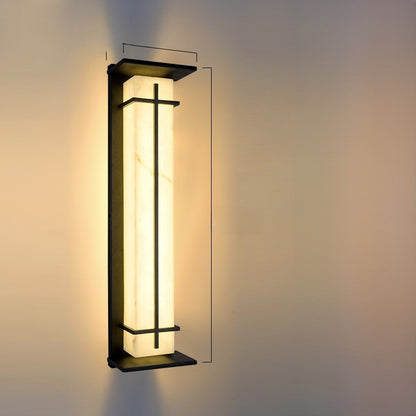 Outdoor Waterproof Block Wall Lamp