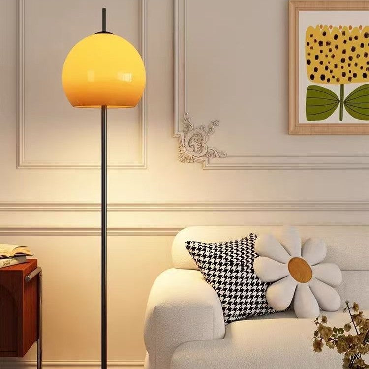 Glass Bauhaus Vintage Floor Lamp for Living Room and Bedroom