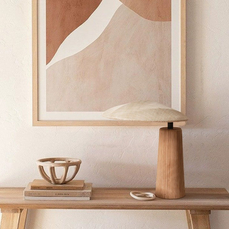 Minimalist Bamboo Table Lamp