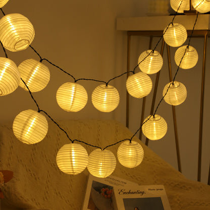 Solar Lantern String Lights Outdoor