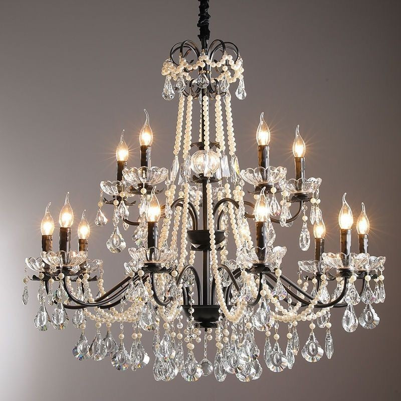 Mid-Century Retro Suspended Chandelier