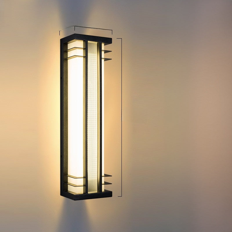 Outdoor Waterproof Block Wall Lamp