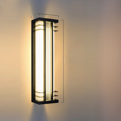 Outdoor Waterproof Block Wall Lamp