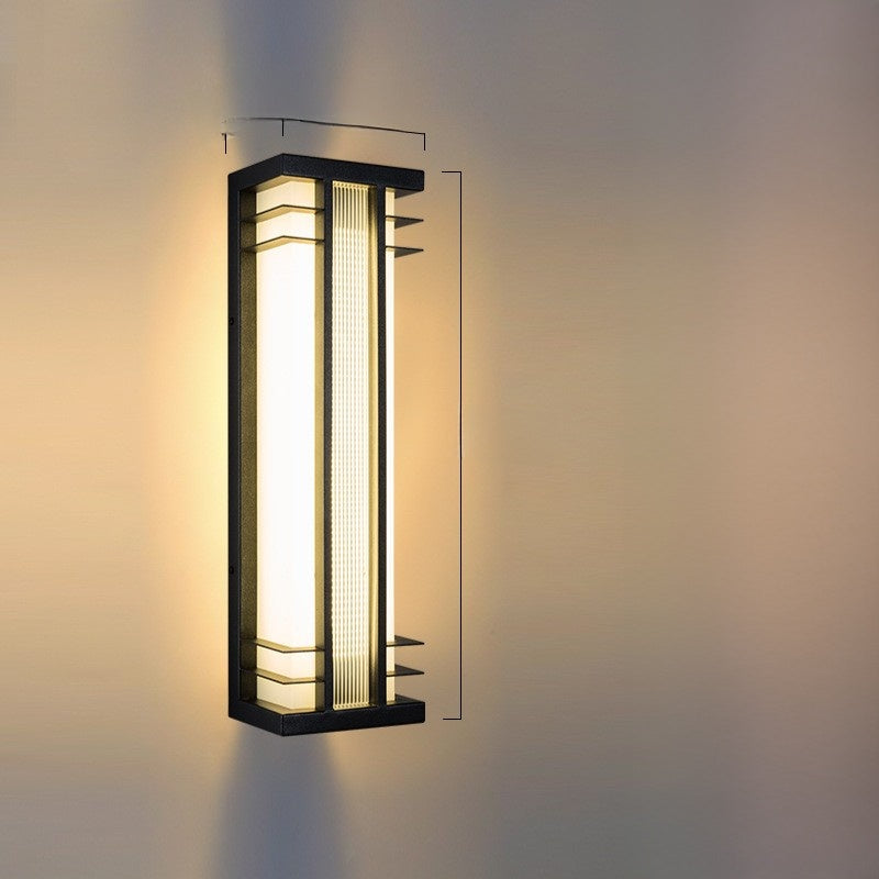 Outdoor Waterproof Block Wall Lamp