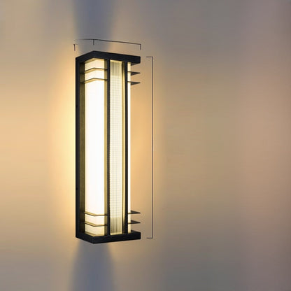 Outdoor Waterproof Block Wall Lamp