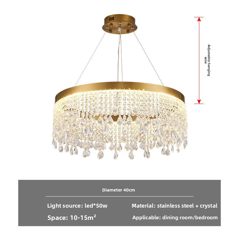 Ceiling Crystal Chandelier Light