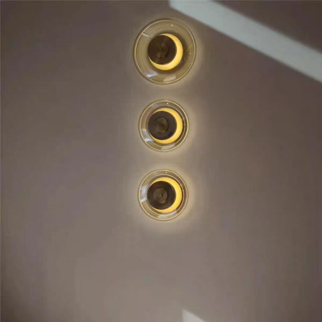 Glass Loop Wall Lamp