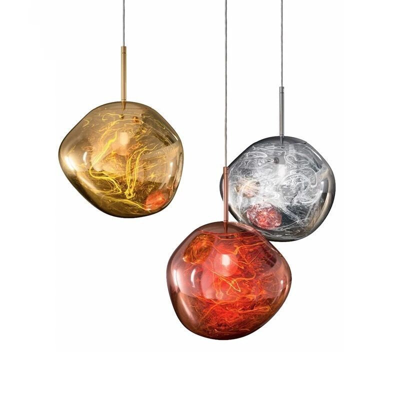 Glass Asymmetric Ceiling Lights