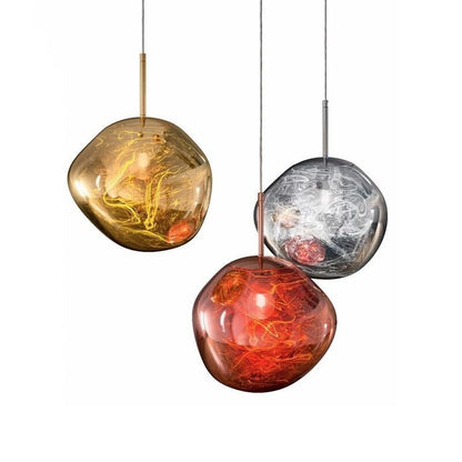 Glass Asymmetric Ceiling Lights