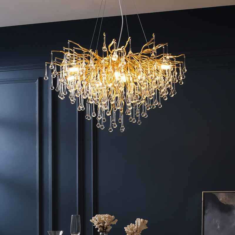 French Style Crystal Chandelier LED