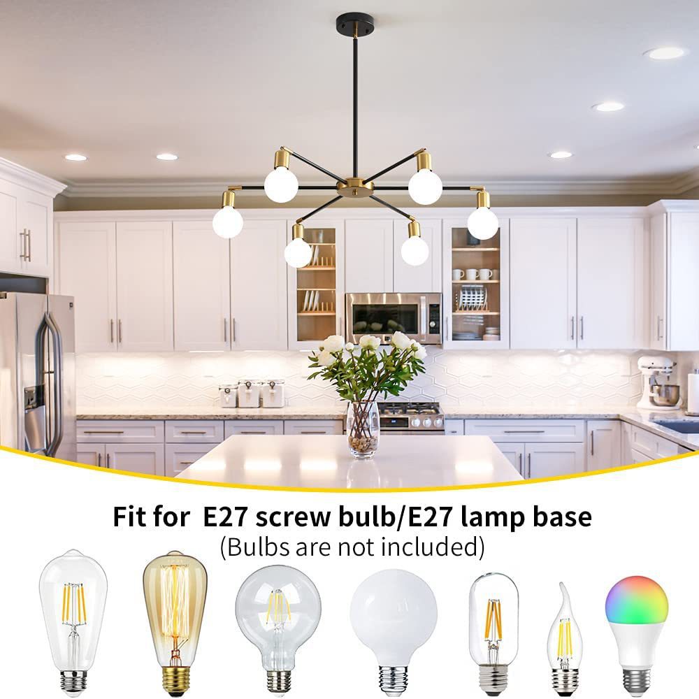 Mid Century Traditional Chandelier