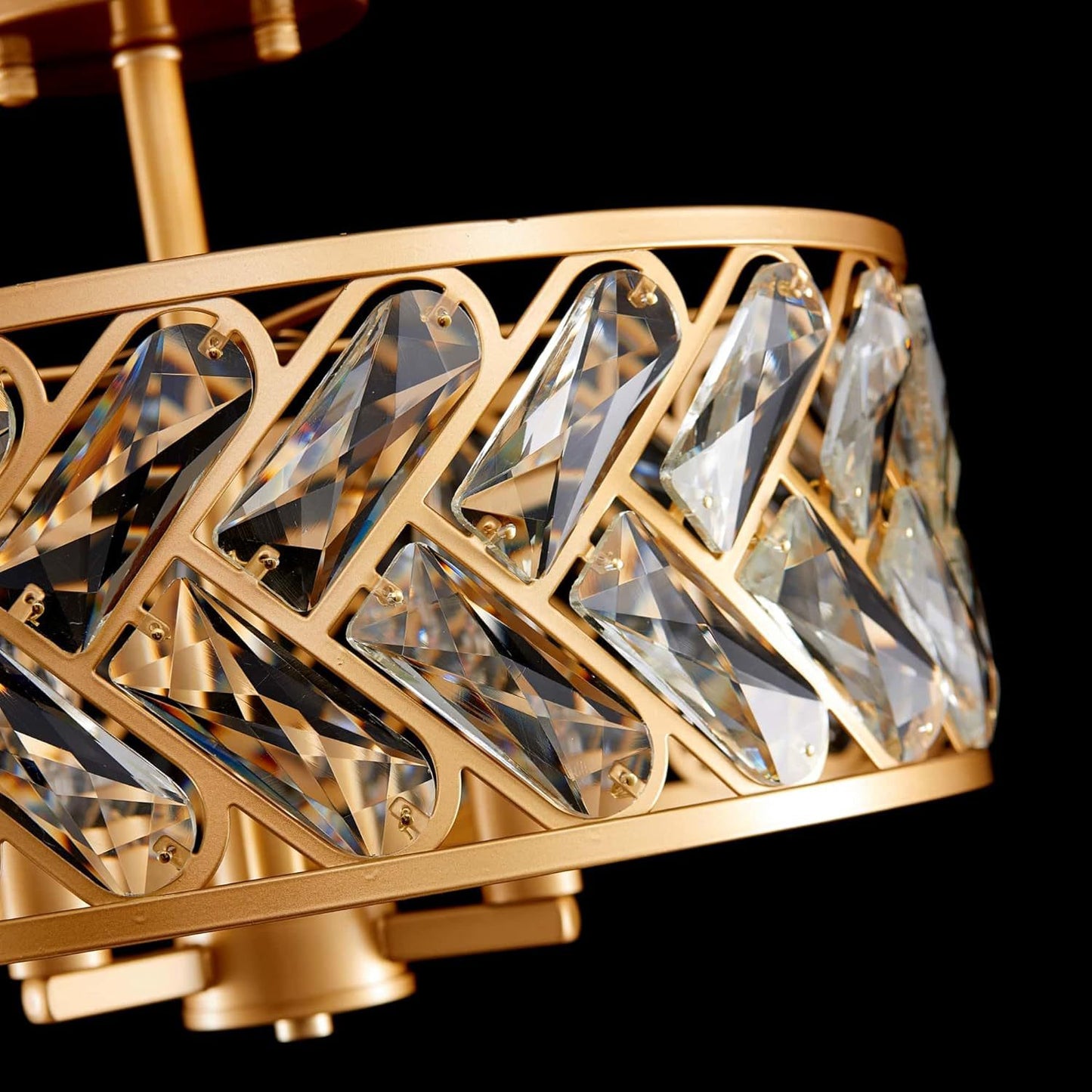 Modern Light Luxury Crystal Lamp