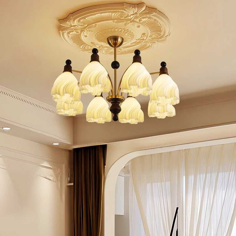 French Medieval Chandelier Mid Century