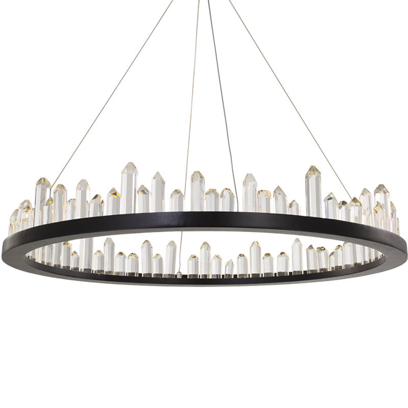 Wave-like Modern Crystal Chandelier