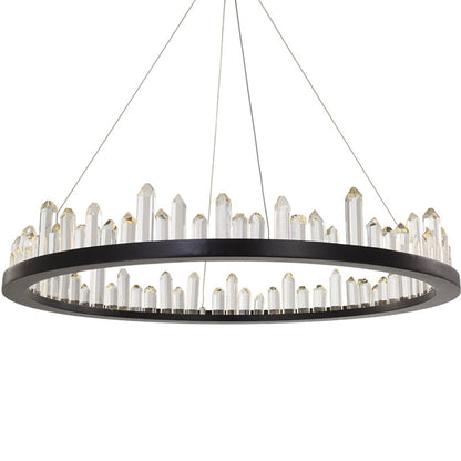 Wave-like Modern Crystal Chandelier