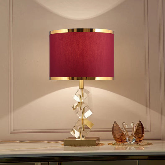 Crystal Base Elegant Table Lamp