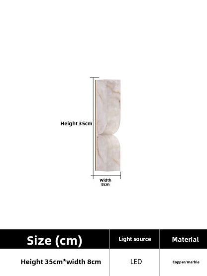 Modern Marble LED Wall Lamp